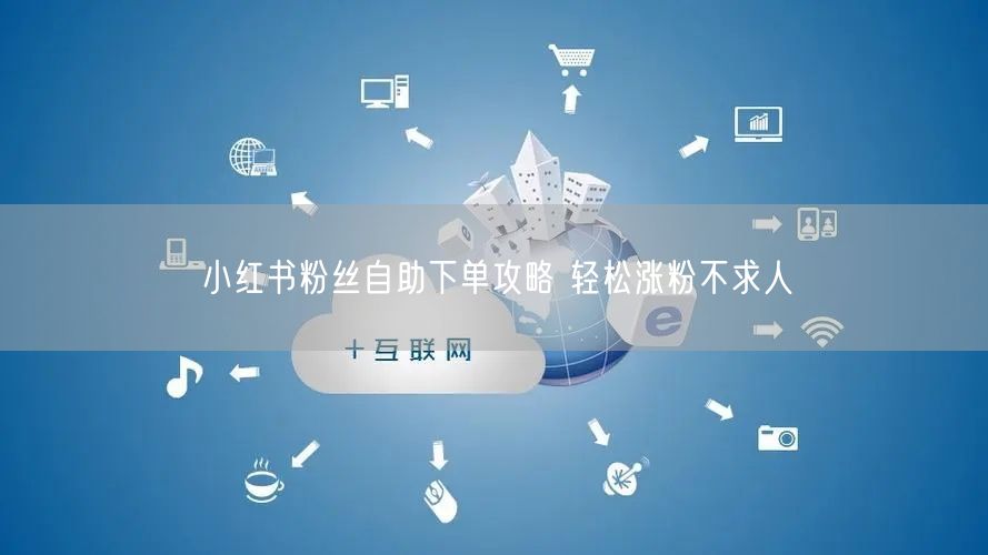 小红书粉丝自助下单攻略 轻松涨粉不求人