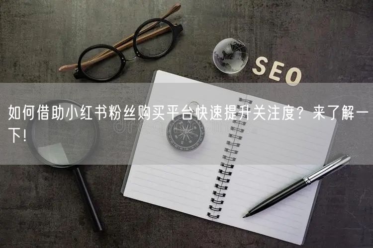 如何借助小红书粉丝购买平台快速提升关注度？来了解一下！