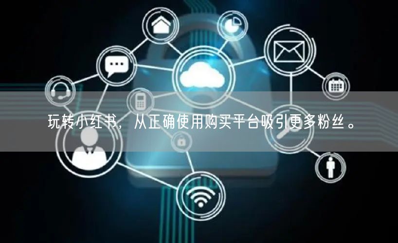 玩转小红书，从正确使用购买平台吸引更多粉丝。