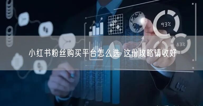 小红书粉丝购买平台怎么选 这份攻略请收好